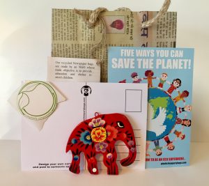 plastic free party bags christmas fairtrade