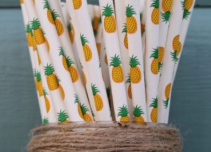 eco party supplies plastic free party paper straws